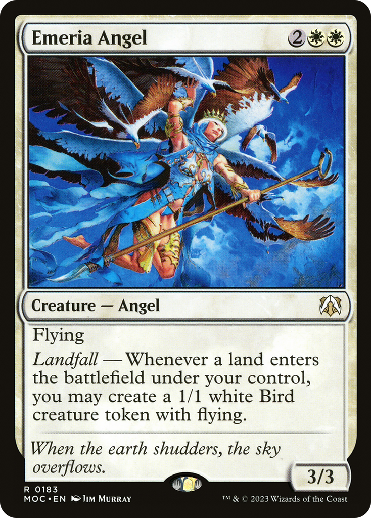 Magic: The Gathering - Emeria Angel - March of the Machine Commander