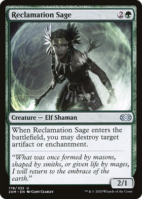 Magic: The Gathering - Reclamation Sage Foil - Double Masters