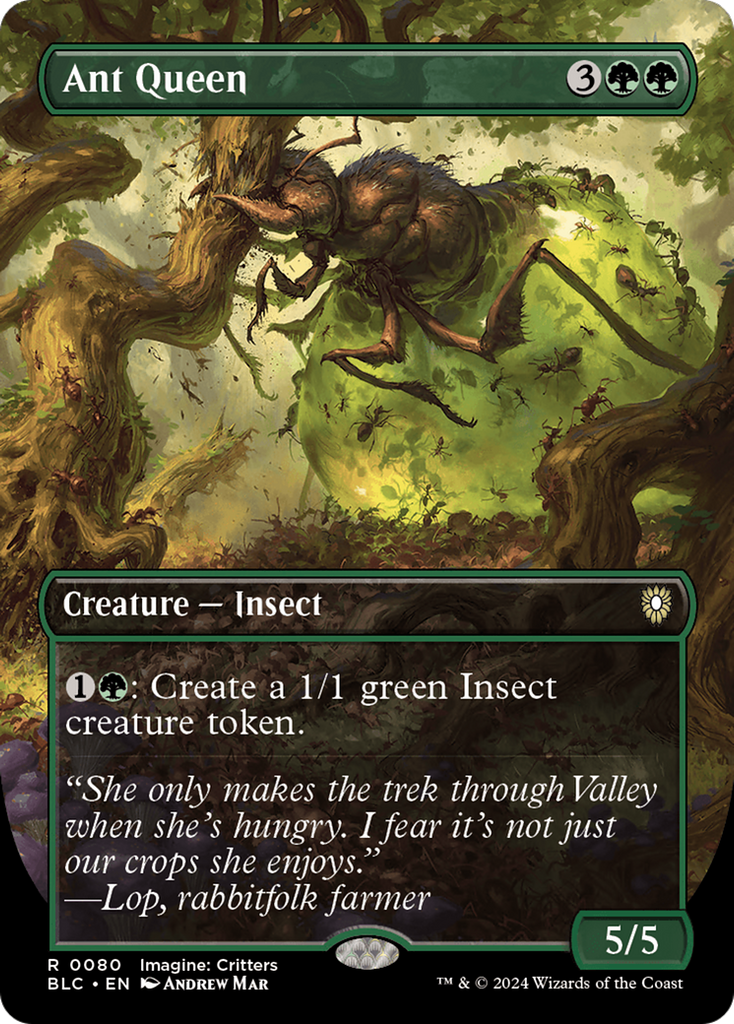 Magic: The Gathering - Ant Queen - Bloomburrow Commander