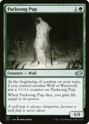 Magic: The Gathering - Packsong Pup - Jumpstart 2022