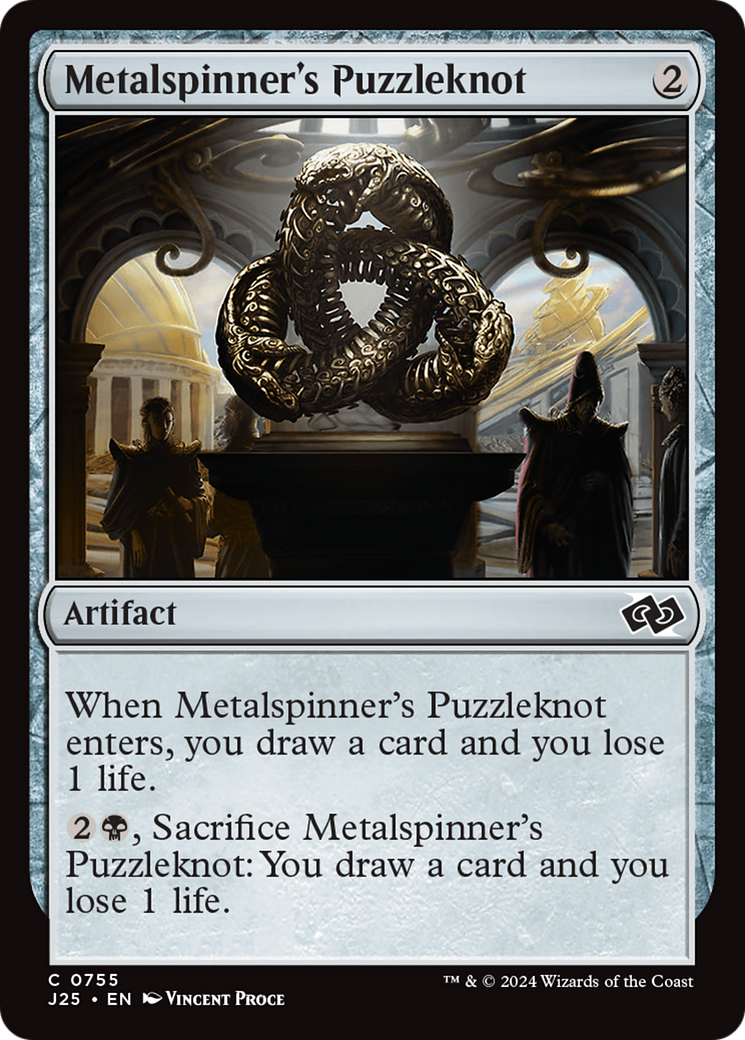 Magic: The Gathering - Metalspinner's Puzzleknot - Foundations Jumpstart