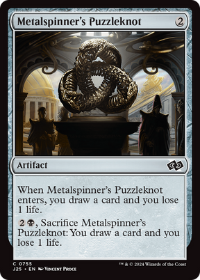 Magic: The Gathering - Metalspinner's Puzzleknot - Foundations Jumpstart