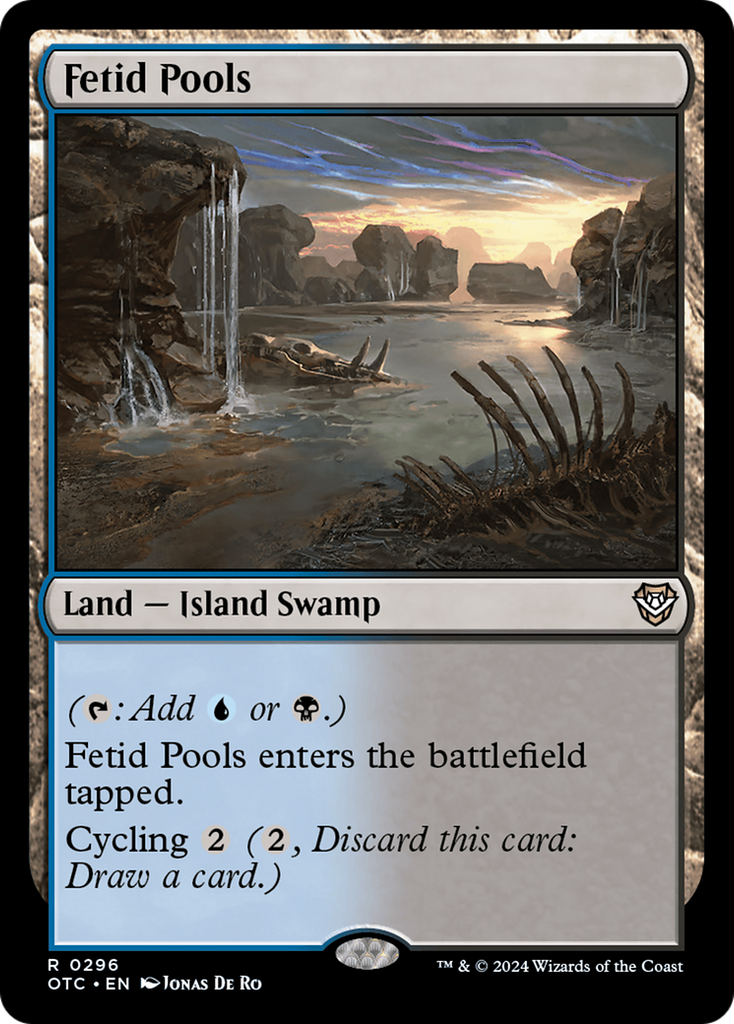 Magic: The Gathering - Fetid Pools - Outlaws of Thunder Junction Commander