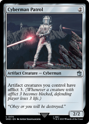 Magic: The Gathering - Cyberman Patrol - Doctor Who