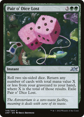 Magic: The Gathering - Pair o' Dice Lost - Unfinity