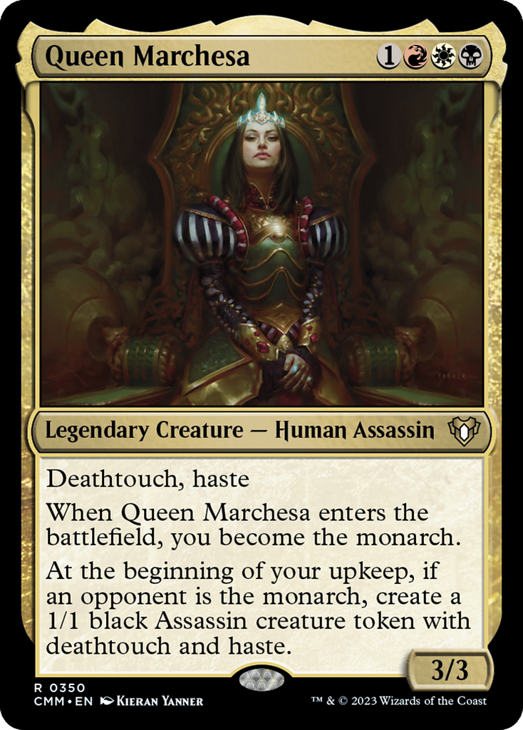 Magic: The Gathering - Queen Marchesa - Commander Masters