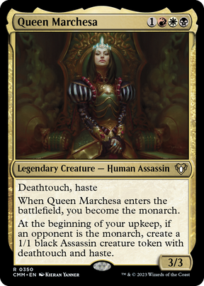 Magic: The Gathering - Queen Marchesa Foil - Commander Masters
