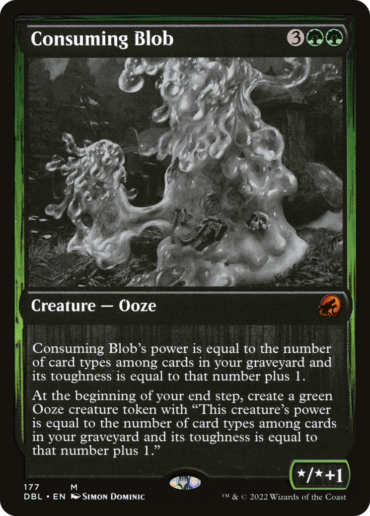 Magic: The Gathering - Consuming Blob Foil - Innistrad: Double Feature