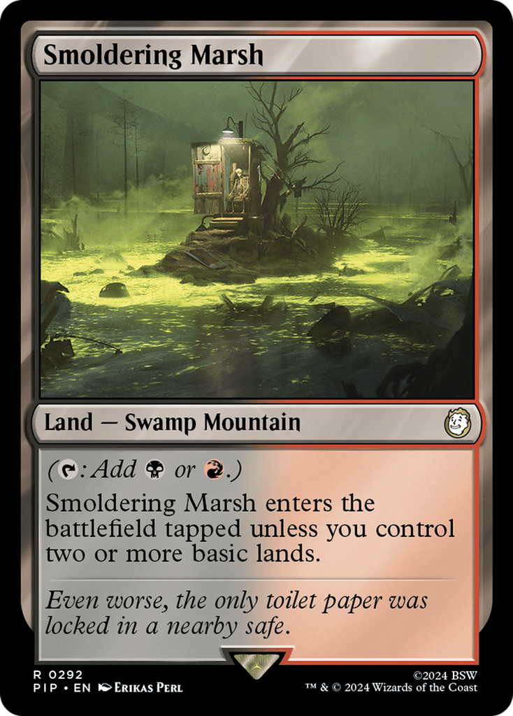 Magic: The Gathering - Smoldering Marsh - Fallout