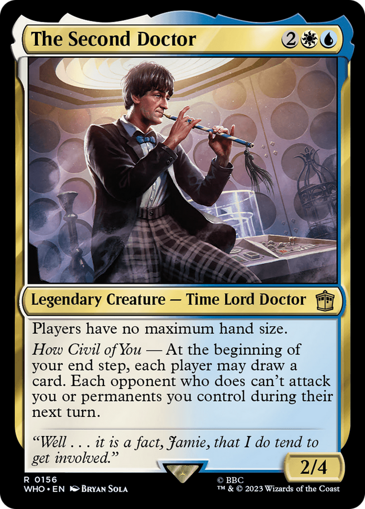 Magic: The Gathering - The Second Doctor - Doctor Who