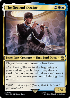 Magic: The Gathering - The Second Doctor Foil - Doctor Who