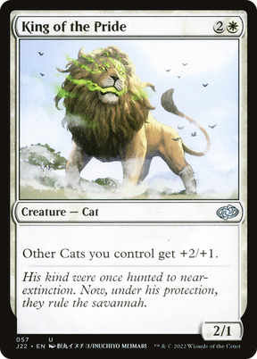 Magic: The Gathering - King of the Pride - Jumpstart 2022