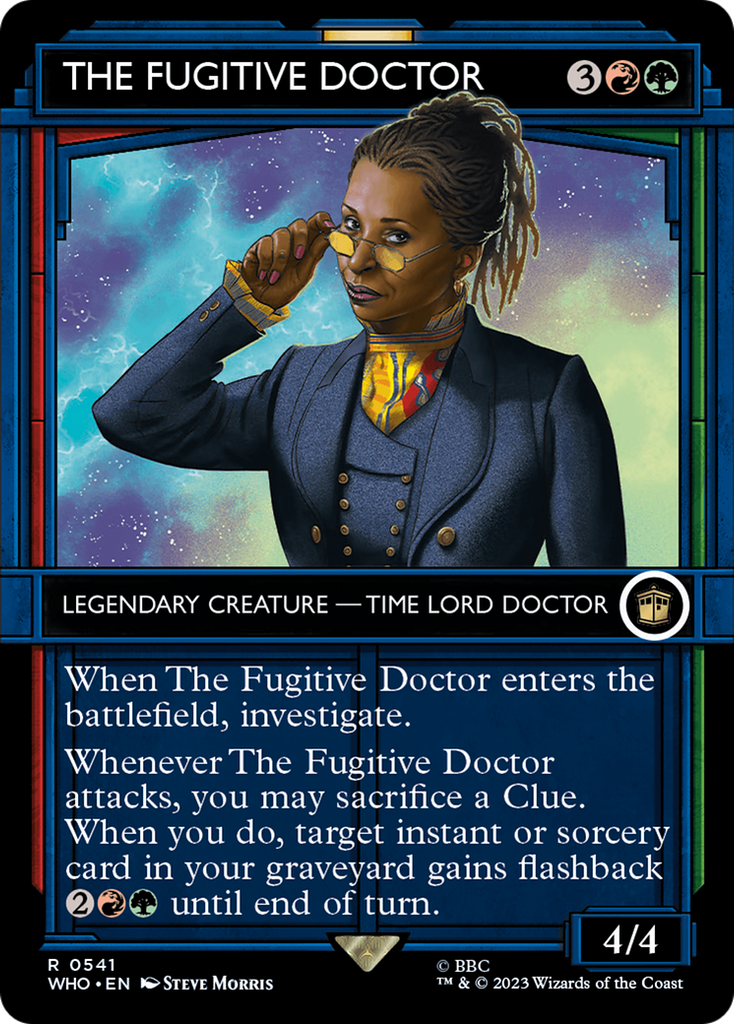 Magic: The Gathering - The Fugitive Doctor Foil - Doctor Who