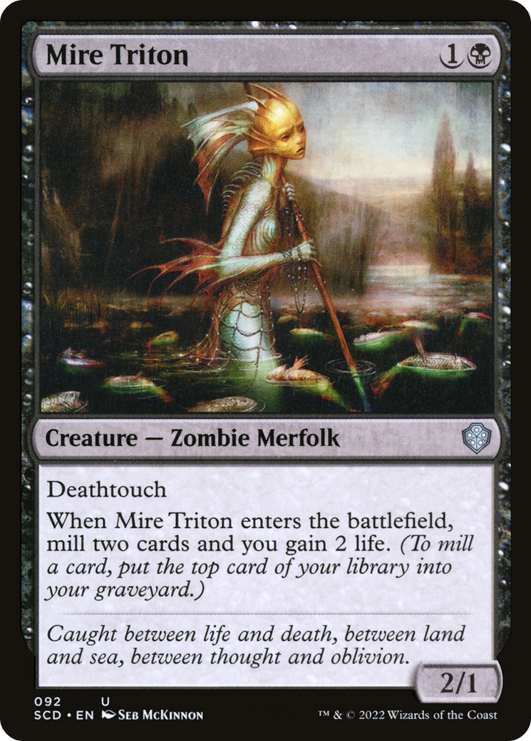 Magic: The Gathering - Mire Triton - Starter Commander Decks