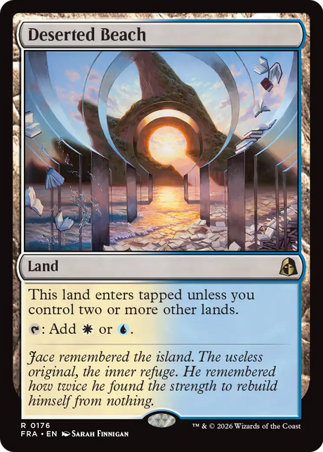 Magic: The Gathering - Deserted Beach - Reality Fracture