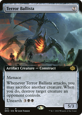 Magic: The Gathering - Terror Ballista Foil - The Brothers' War