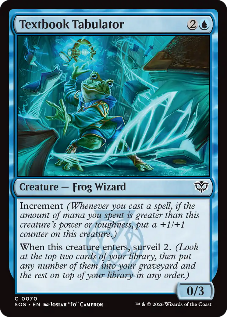 Magic: The Gathering - Textbook Tabulator - Secrets of Strixhaven