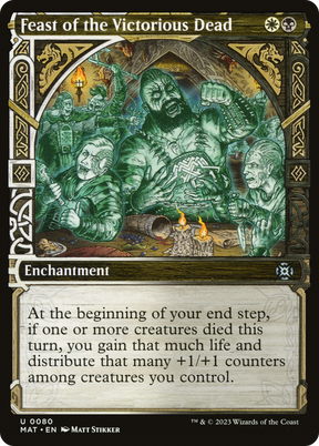 Magic: The Gathering - Feast of the Victorious Dead Foil - March of the Machine: The Aftermath