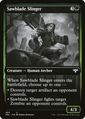 Magic: The Gathering - Sawblade Slinger - Innistrad: Double Feature