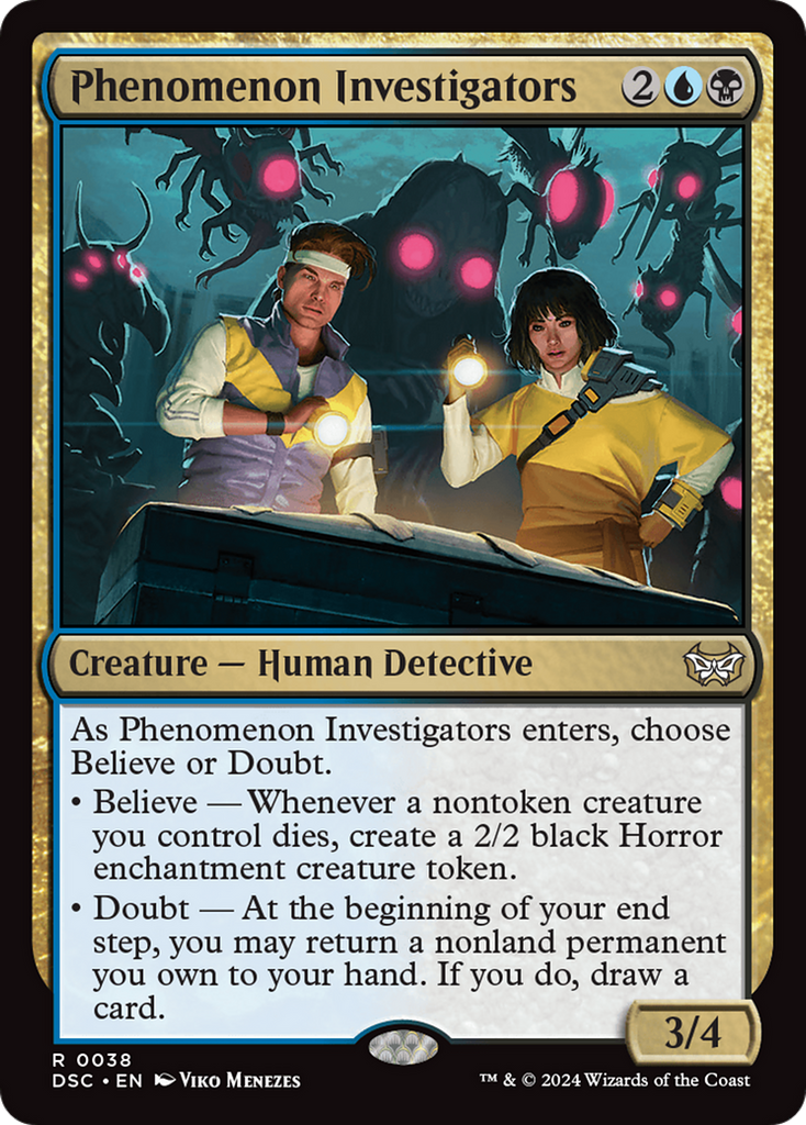 Magic: The Gathering - Phenomenon Investigators - Duskmourn: House of Horror Commander