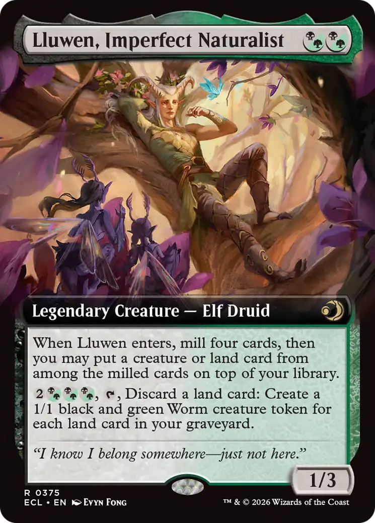 Magic: The Gathering - Lluwen, Imperfect Naturalist - Lorwyn Eclipsed