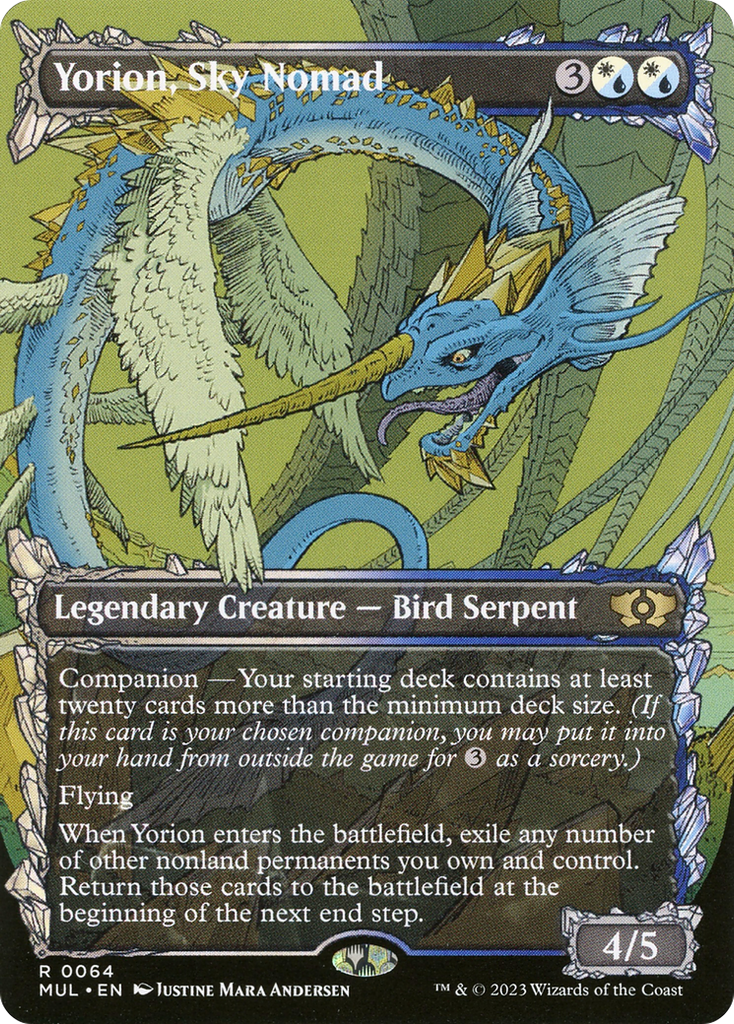 Magic: The Gathering - Yorion, Sky Nomad Foil - Multiverse Legends