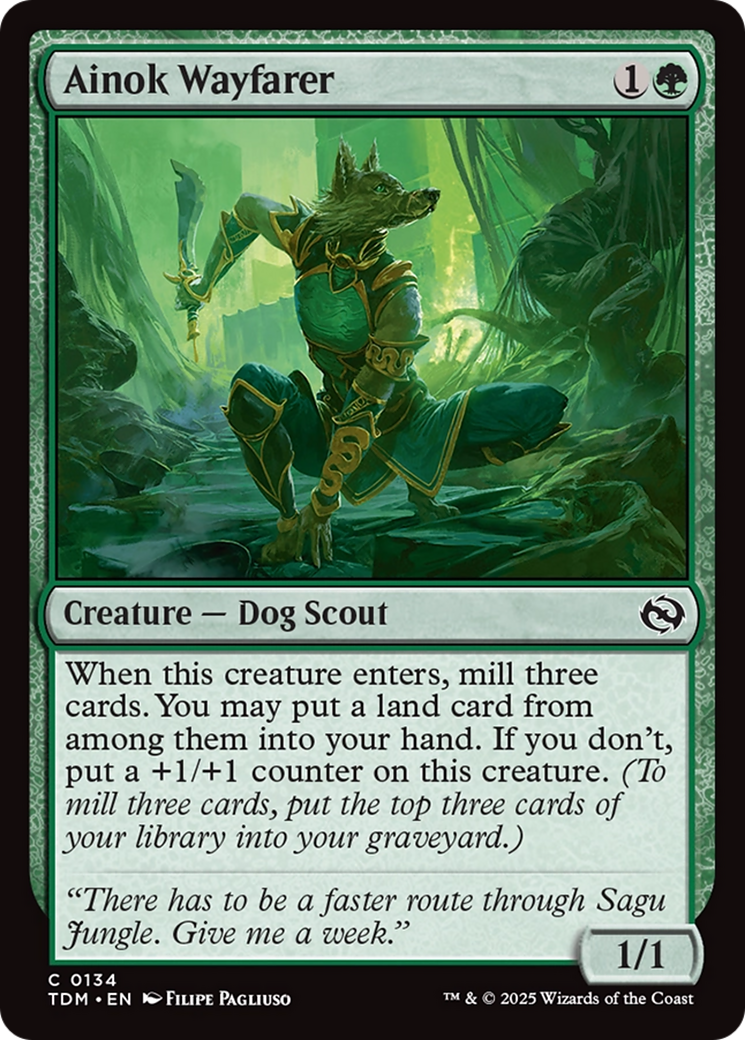 Magic: The Gathering - Ainok Wayfarer - Tarkir: Dragonstorm