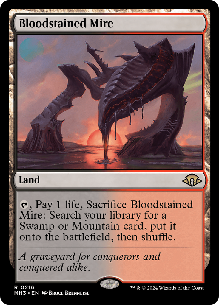 Magic: The Gathering - Bloodstained Mire - Modern Horizons 3