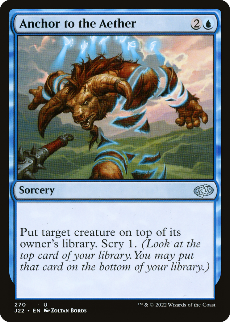 Magic: The Gathering - Anchor to the Aether - Jumpstart 2022