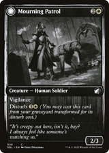 Magic: The Gathering - Mourning Patrol // Morning Apparition Foil - Innistrad: Double Feature