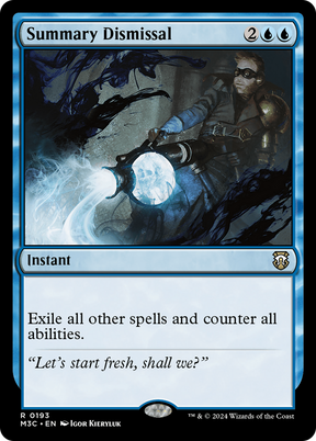 Magic: The Gathering - Summary Dismissal - Modern Horizons 3 Commander