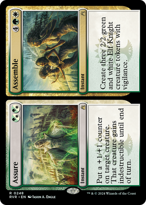 Magic: The Gathering - Assure // Assemble Foil - Ravnica Remastered