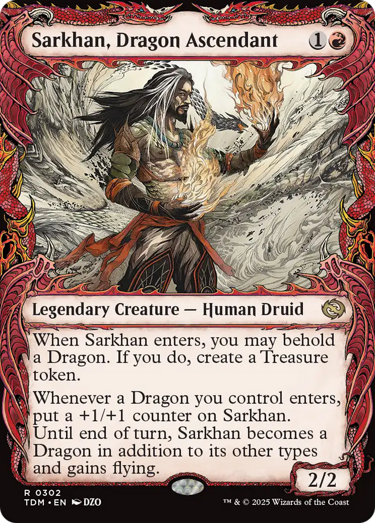 Magic: The Gathering - Sarkhan, Dragon Ascendant - Tarkir: Dragonstorm