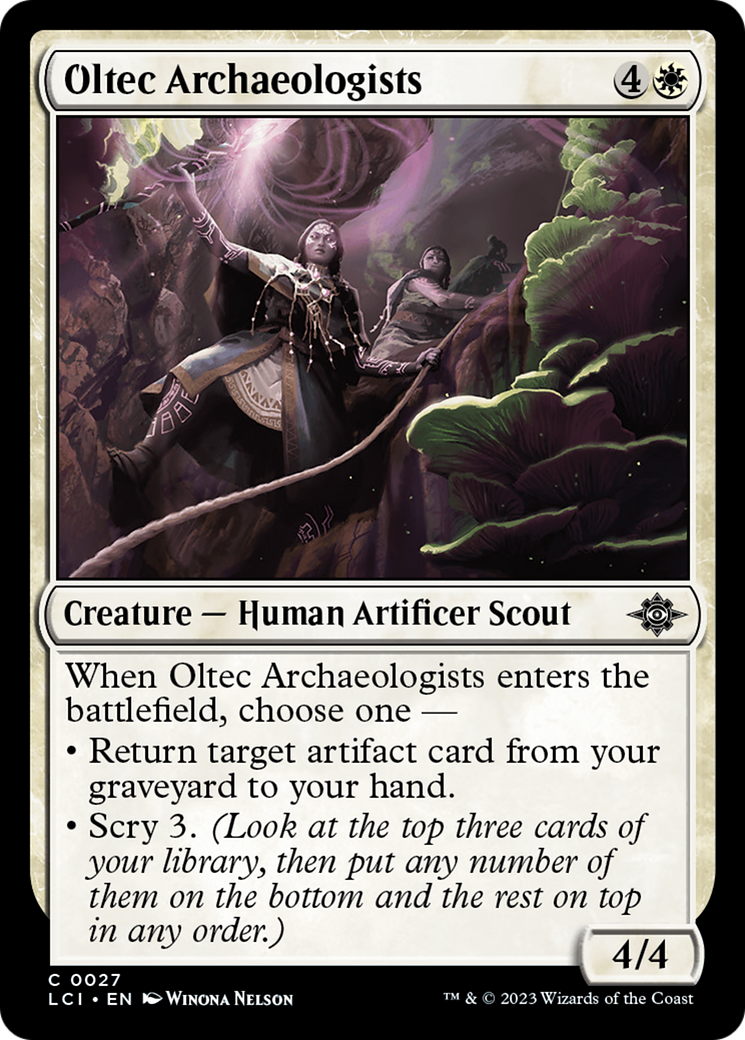 Magic: The Gathering - Oltec Archaeologists Foil - The Lost Caverns of Ixalan
