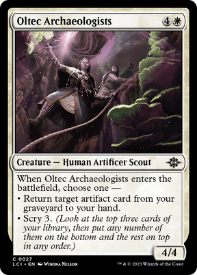 Magic: The Gathering - Oltec Archaeologists Foil - The Lost Caverns of Ixalan