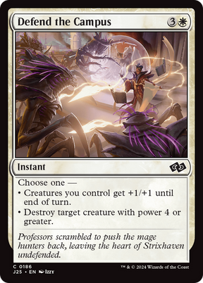 Magic: The Gathering - Defend the Campus - Foundations Jumpstart
