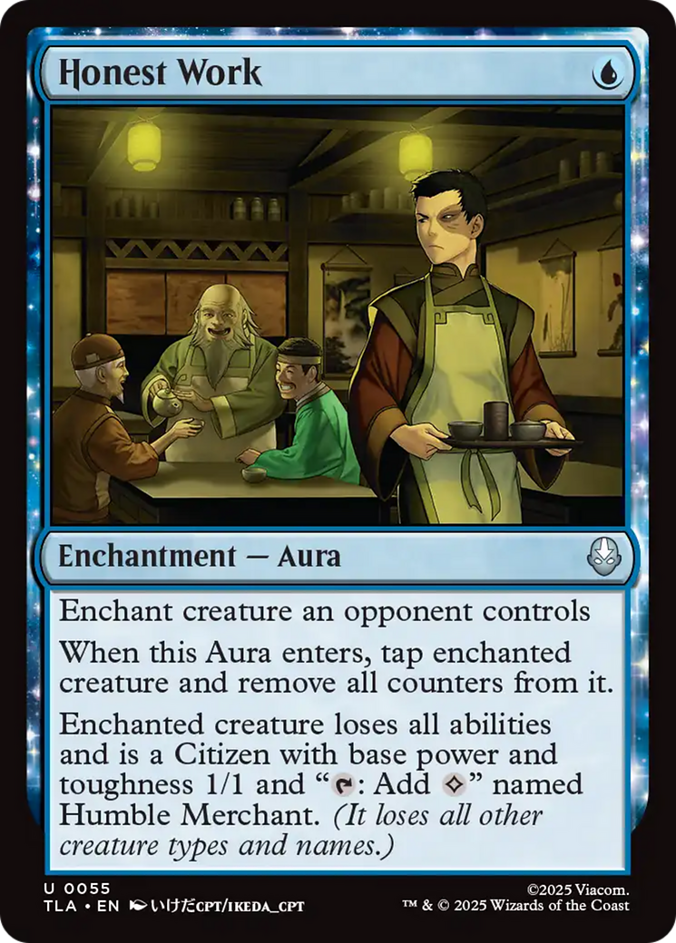 Magic: The Gathering - Honest Work - Avatar: The Last Airbender