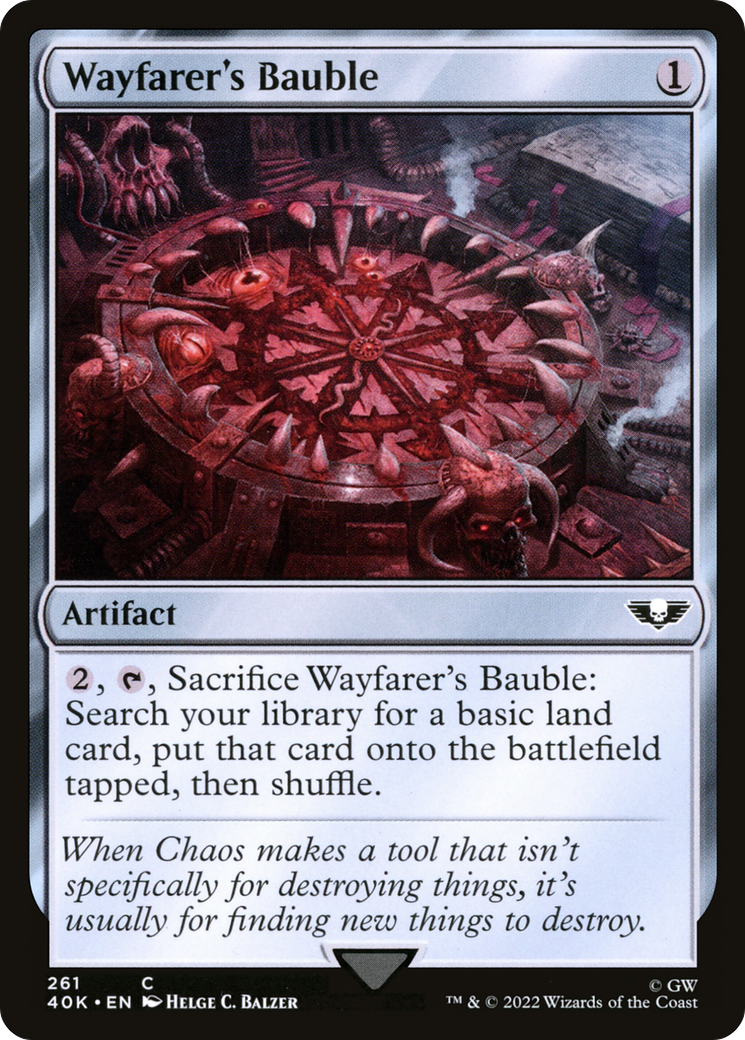 Magic: The Gathering - Wayfarer's Bauble - Warhammer 40000 Commander