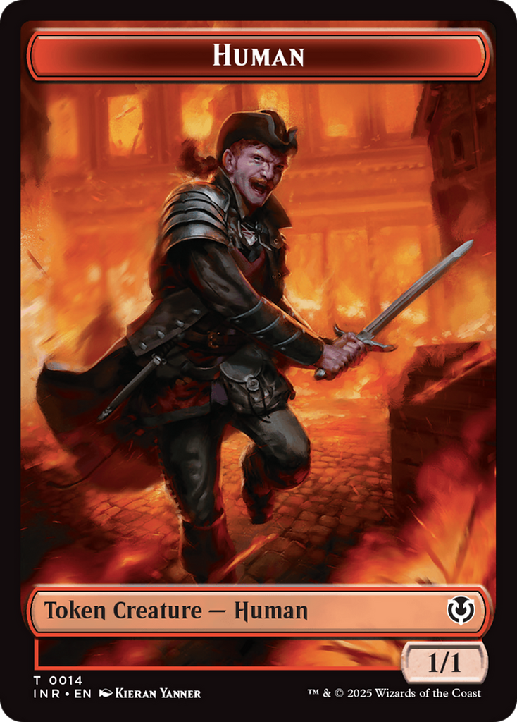 Magic: The Gathering - Human Token - Innistrad Remastered Tokens