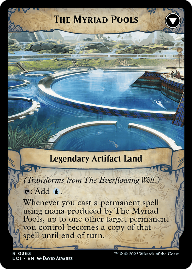 Magic: The Gathering - The Everflowing Well // The Myriad Pools Foil - The Lost Caverns of Ixalan