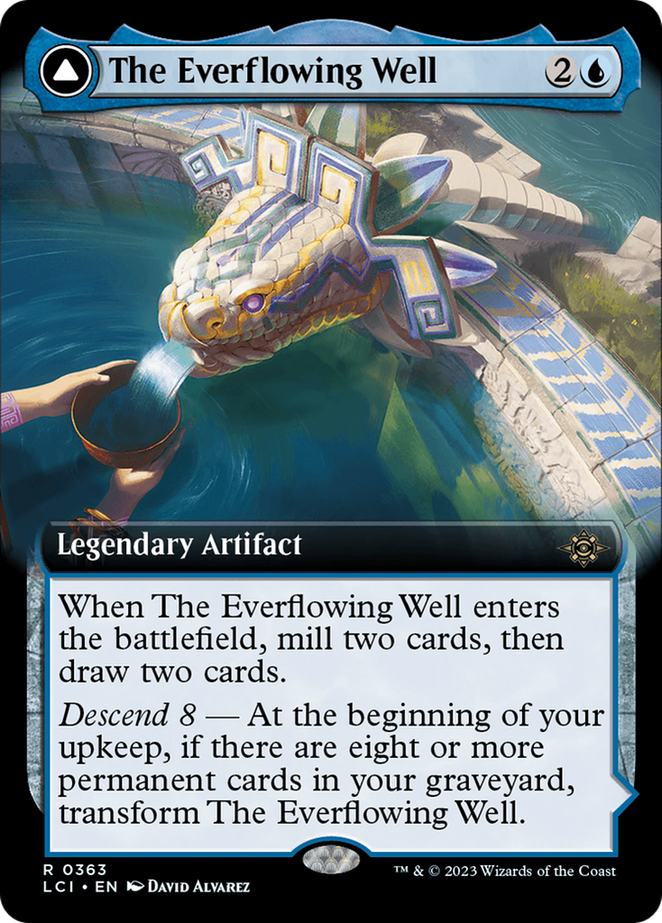 Magic: The Gathering - The Everflowing Well // The Myriad Pools Foil - The Lost Caverns of Ixalan