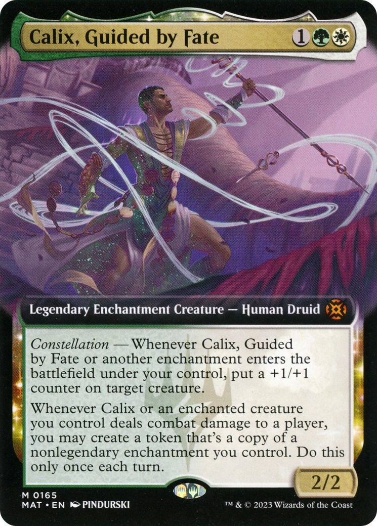 Magic: The Gathering - Calix, Guided by Fate Foil - March of the Machine: The Aftermath