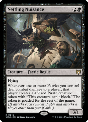Magic: The Gathering - Nettling Nuisance Foil - Wilds of Eldraine Commander