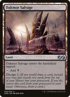 Magic: The Gathering - Dakmor Salvage Foil - Ultimate Masters