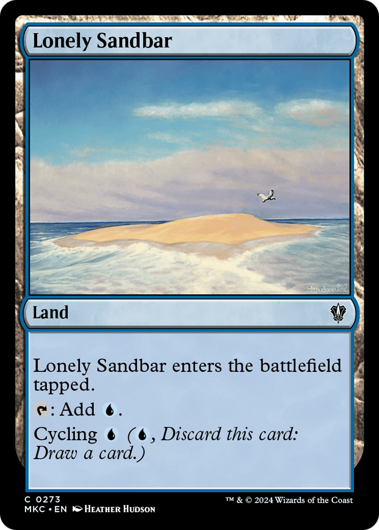Magic: The Gathering - Lonely Sandbar - Murders at Karlov Manor Commander