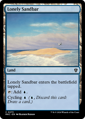 Magic: The Gathering - Lonely Sandbar - Murders at Karlov Manor Commander