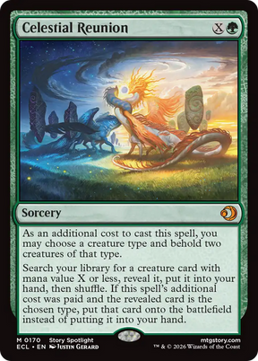 Magic: The Gathering - Celestial Reunion Foil - Lorwyn Eclipsed