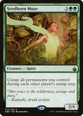 Magic: The Gathering - Seedborn Muse Foil - Battlebond