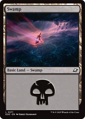 Magic: The Gathering - Swamp - Edge of Eternities