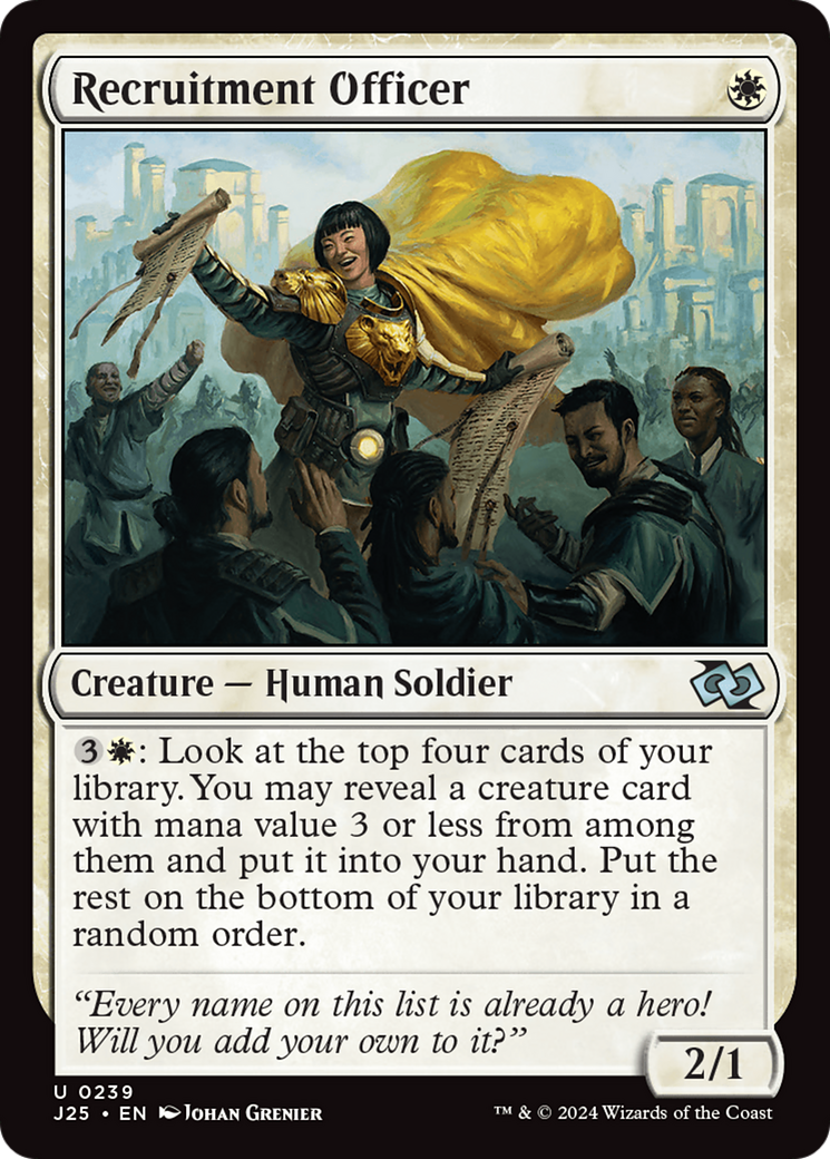 Magic: The Gathering - Recruitment Officer - Foundations Jumpstart